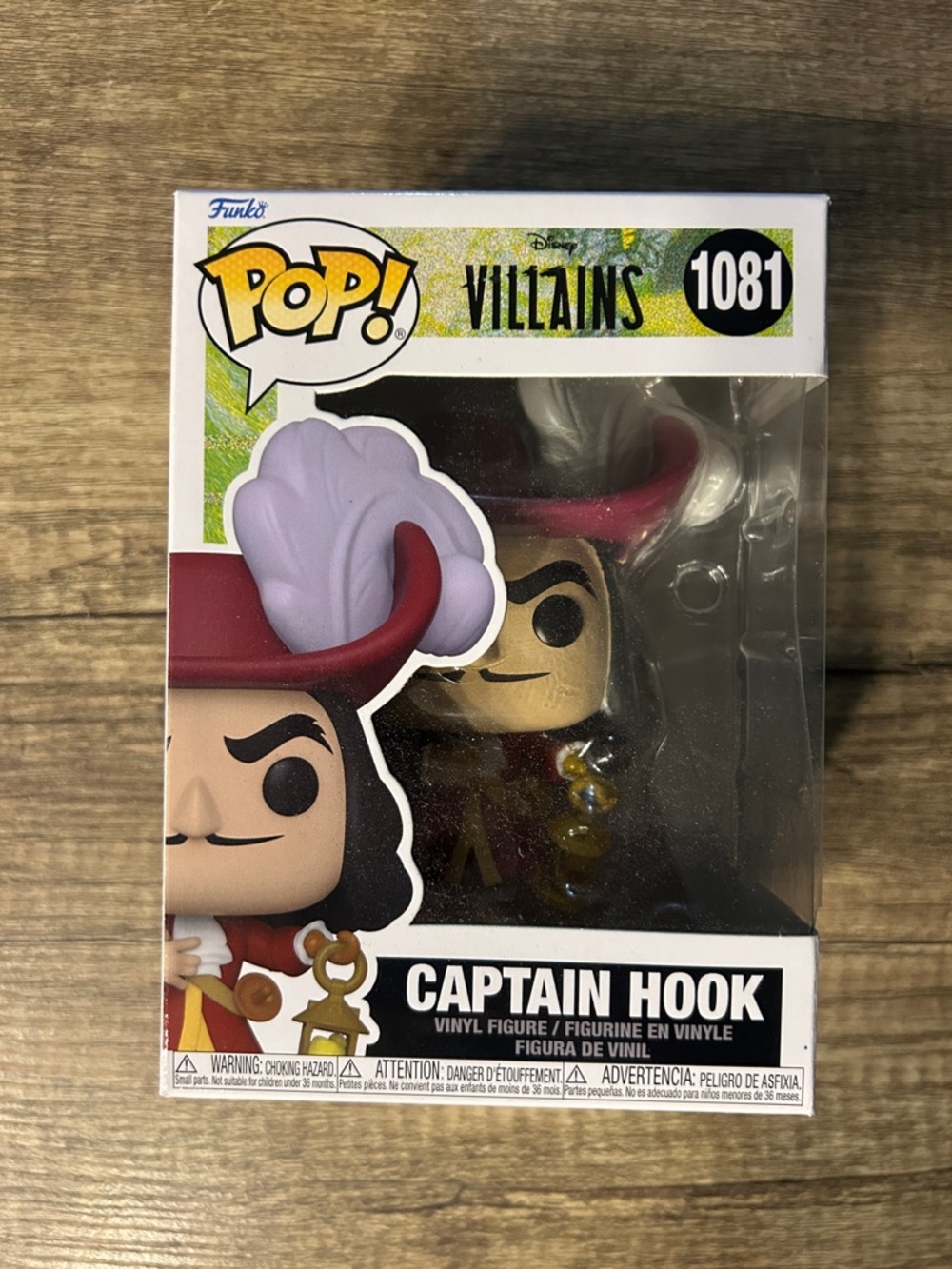Funko Captain Hook Pop! Figure